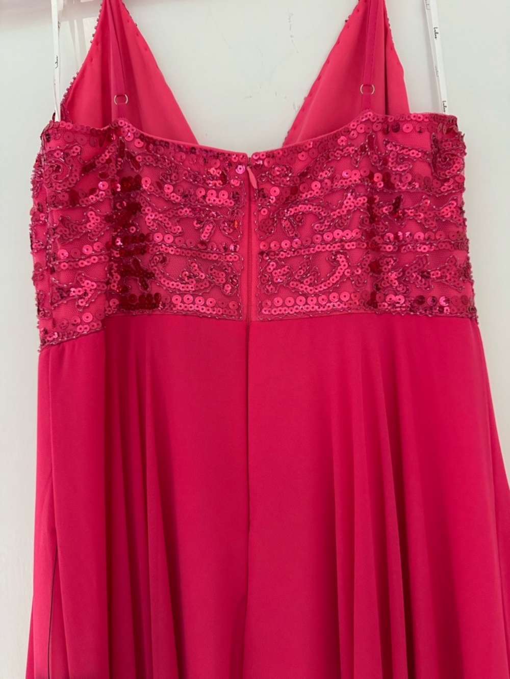 Lulus Glam Sweetheart Pink Sequin Beaded Sleeveless Maxi Dress - Picture 5 of 6